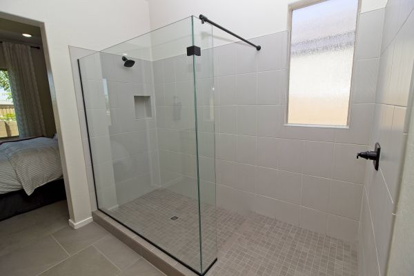 Walk In Shower Installation in Brick