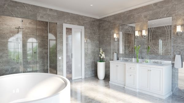 Cost of Porcelain Shower Replacement in Brick